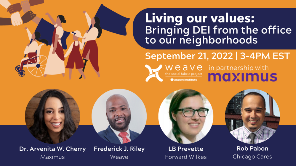 Living Our Values: Bringing DEI from the Office to Our Neighborhoods
