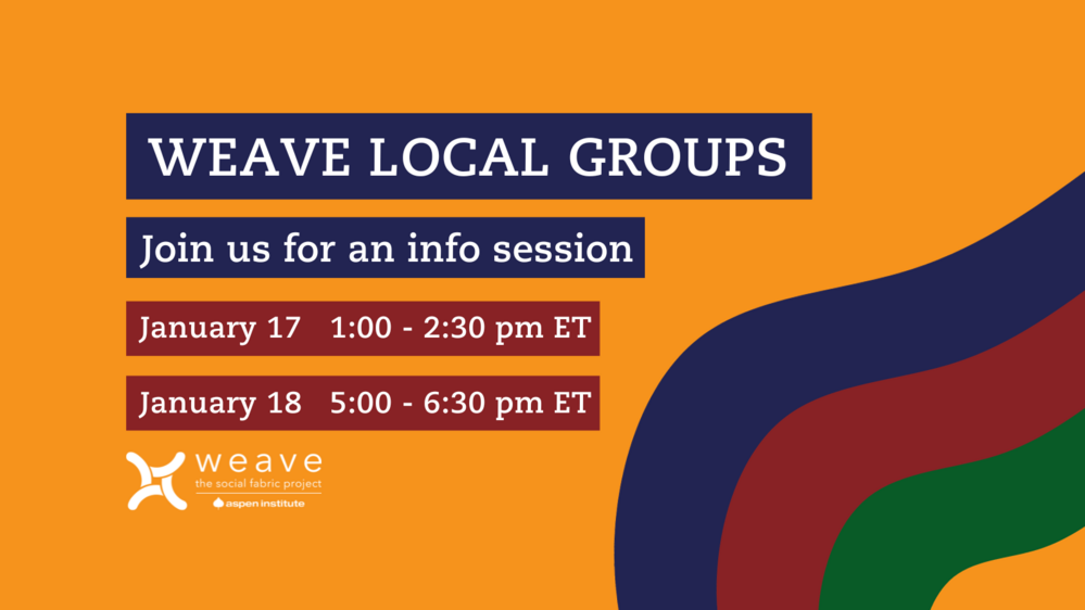 Weave Local Groups Info Session